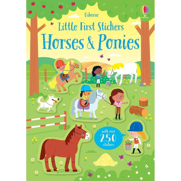 Little First Stickers Horses and Ponies Usborne