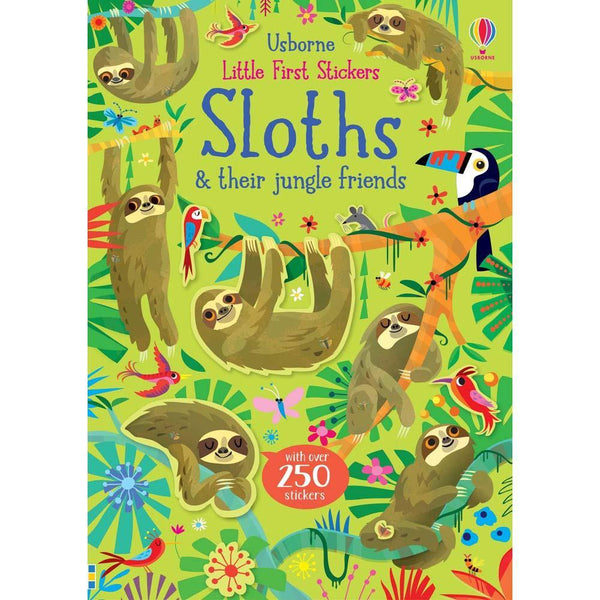 Little First Stickers Sloths Usborne