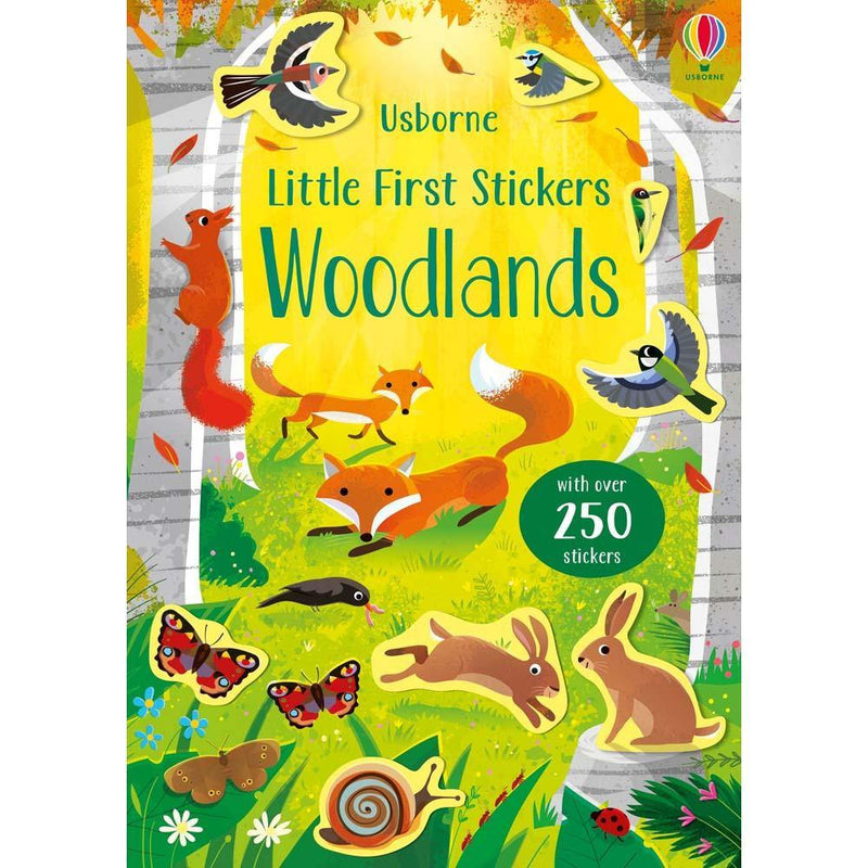 Little First Stickers Woodlands Usborne