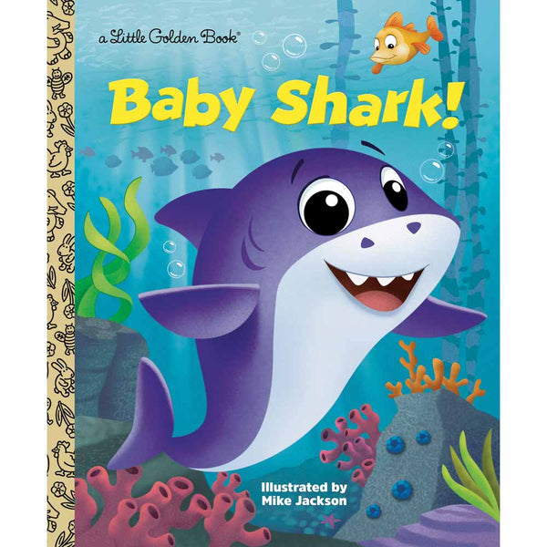 Little Golden Book - Baby Shark! - 買書書 BuyBookBook