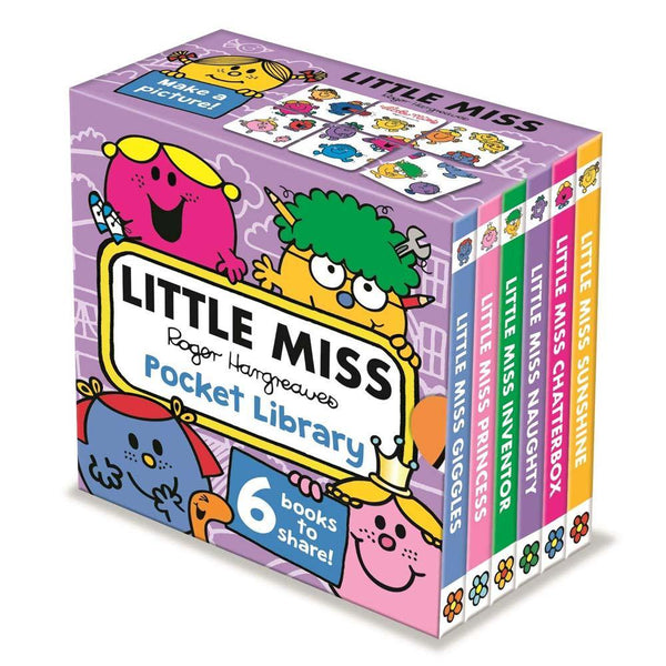 Little Miss - Pocket Library Collection (6 Books) Harpercollins (UK)