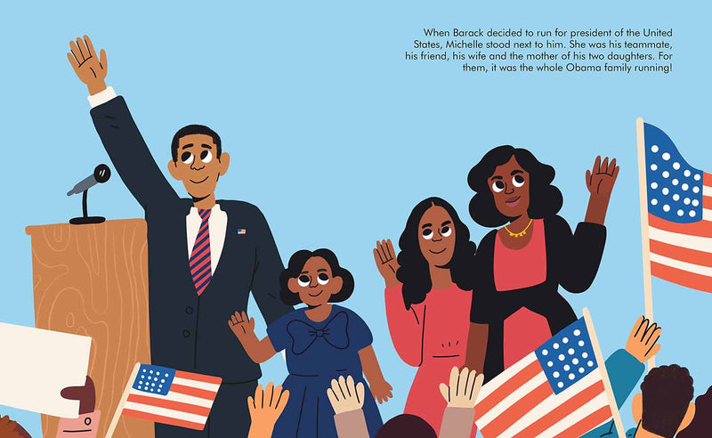 Little People, BIG DREAMS: Michelle Obama-Nonfiction: 人物傳記 Biography-買書書 BuyBookBook