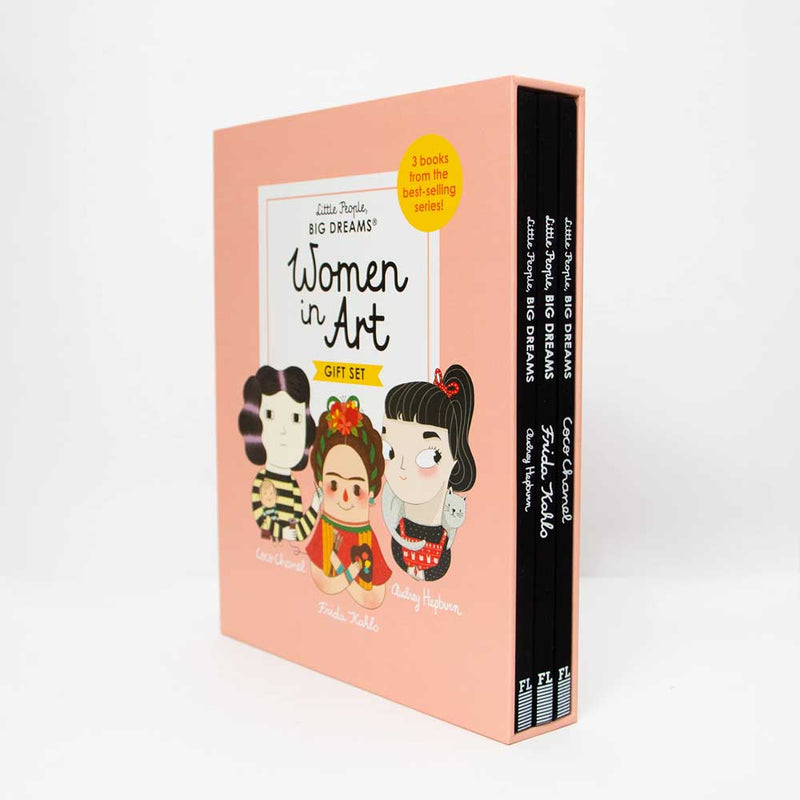 Little People, BIG DREAMS: Women in Art Collection (Coco Chanel, Frida Kahlo, Audrey Hepburn)-Nonfiction: 人物傳記 Biography-買書書 BuyBookBook