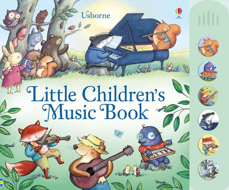 Little children's music book Usborne