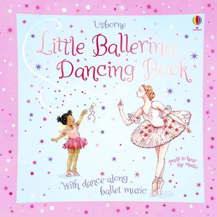 Little ballerina dancing book Usborne