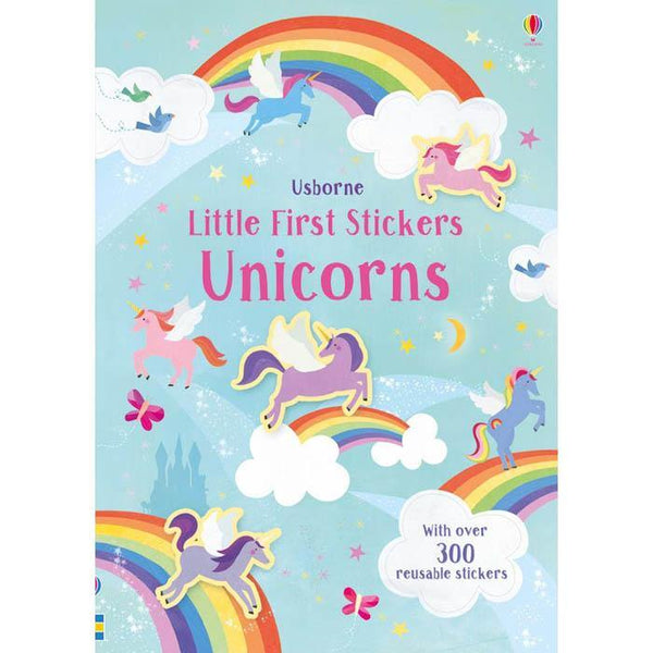 Little first stickers unicorns Usborne