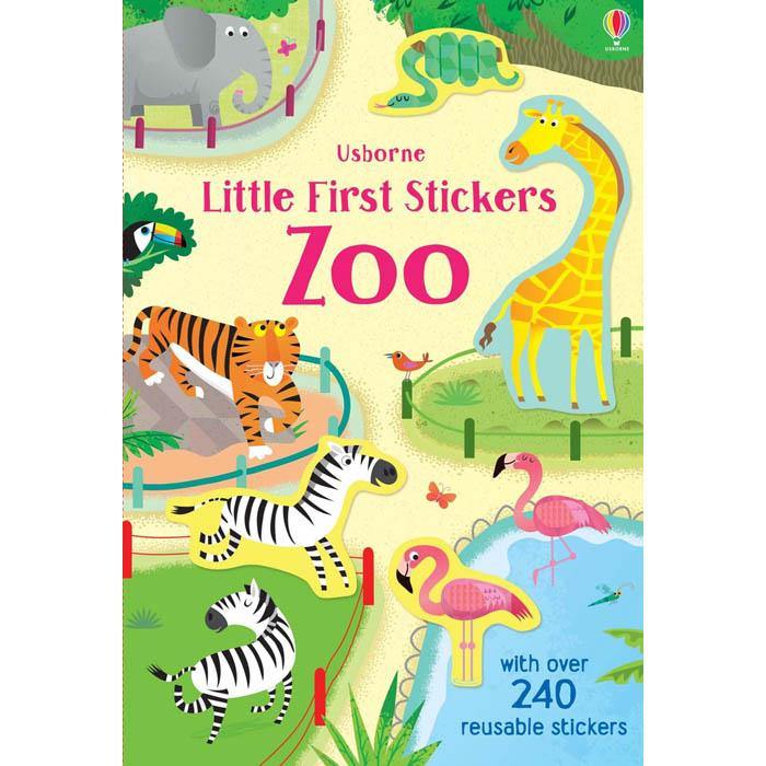 Little first stickers zoo Usborne