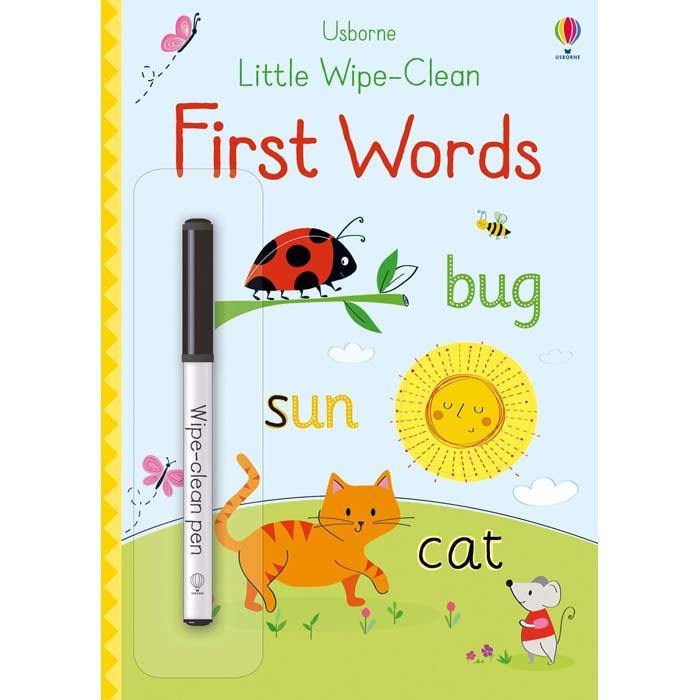 Usborne Little wipe-clean first words Usborne