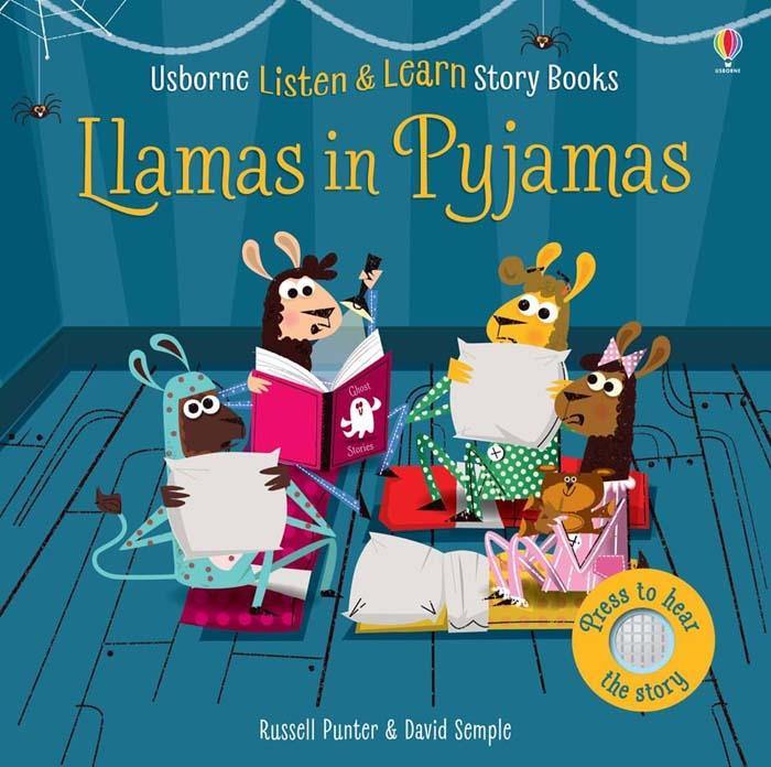 Listen and Learn Stories Llamas in pyjamas Usborne