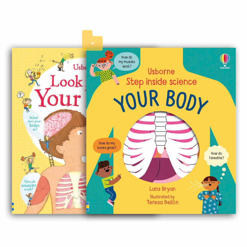 Look Inside Your Body + Step Inside Your Body Bundle (2 Books) - 買書書 BuyBookBook