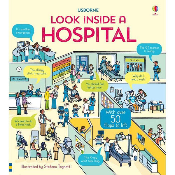 Look inside a hospital Usborne