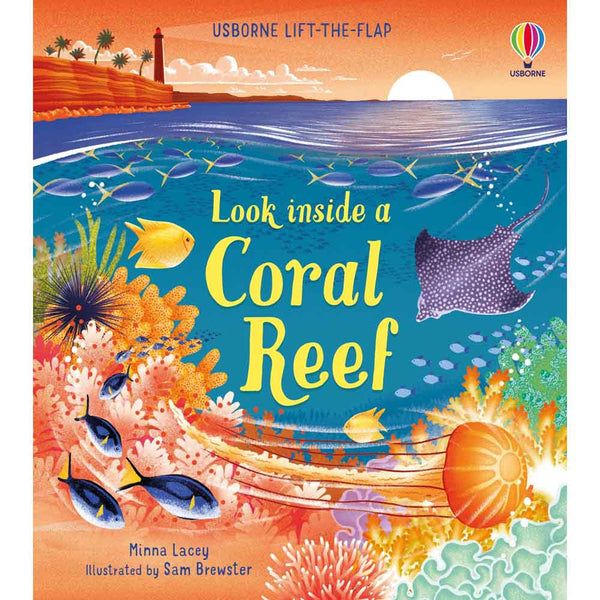 Look inside a Coral Reef - 買書書 BuyBookBook