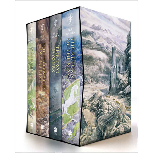 Hobbit & The Lord of the Rings Boxed Set (4 Books) (J. R. R. Tolkien) - 買書書 BuyBookBook