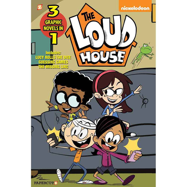 Loud House 3-in-1, The #5 Collecting “Lucy Rolls the Dice,” “Guessing Games,” and “The Missing Linc” - 買書書 BuyBookBook