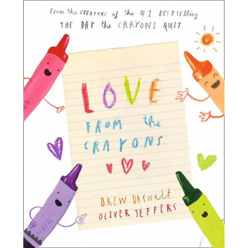 Love from the Crayons (Hardback) (Drew Daywalt) (Oliver Jeffers) Harpercollins (UK)
