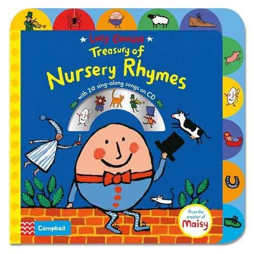 Treasury of Nursery Rhymes (Book + CD) (Lucy Cousins) Campbell