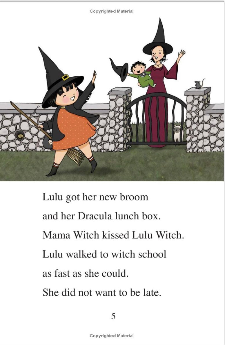 ICR: Lulu Goes to Witch School: A Halloween Book for Kids (I Can Read! L2)-Fiction: 橋樑章節 Early Readers-買書書 BuyBookBook