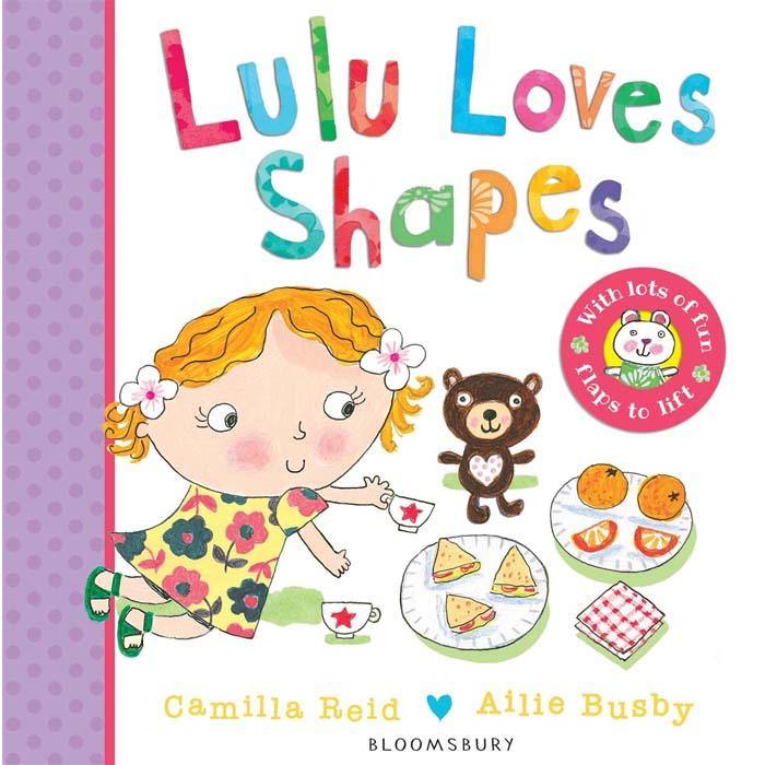 LuLu Loves Shapes (Board Book) Bloomsbury