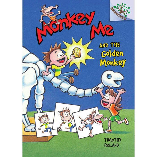 Monkey Me #01 and the Golden Monkey (Book + CD) (Branches) Scholastic