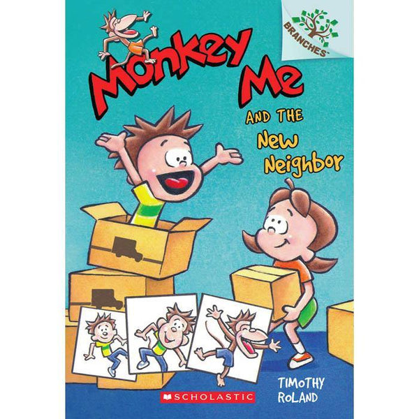 Monkey Me #03 and the New Neighbor (Book + CD) (Branches) Scholastic