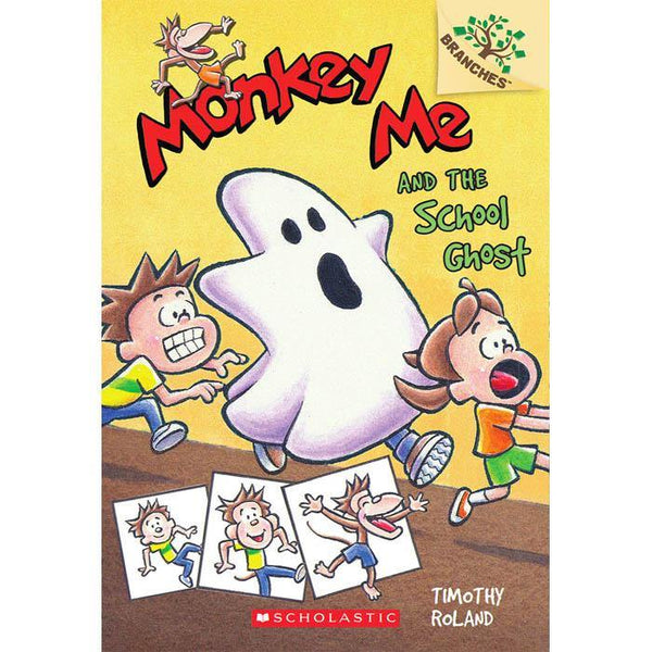 Monkey Me #04 and the School Ghost (Book + CD) (Branches) Scholastic