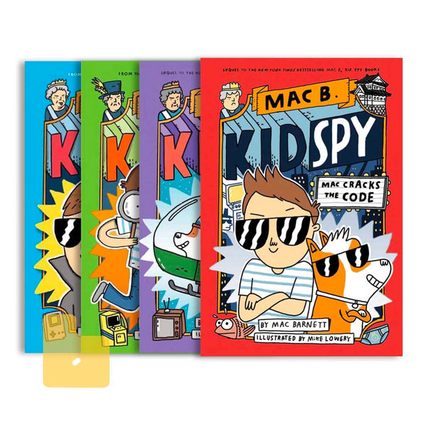 Mac B Kid Spy Bundle (UK Paperback) (Mac Barnett) - 買書書 BuyBookBook
