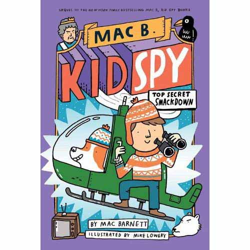 Mac B Kid Spy #03 Top Secret Smackdown (Paperback)(UK) (Mac Barnett) Scholastic UK