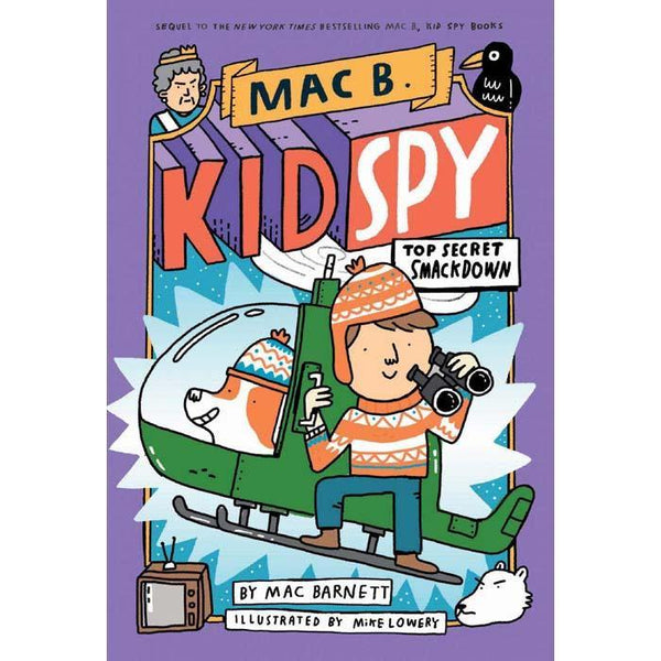 Mac B Kid Spy #03 Top Secret Smackdown (Mac Barnett) Scholastic