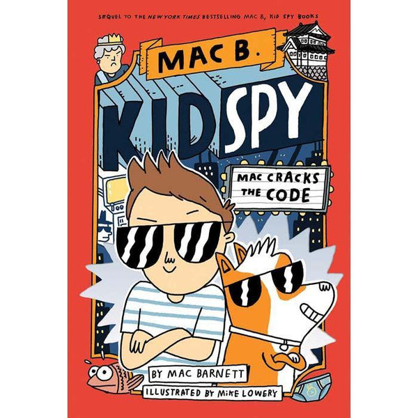 Mac B Kid Spy #04 Mac Cracks the Code (Mac Barnett) Scholastic