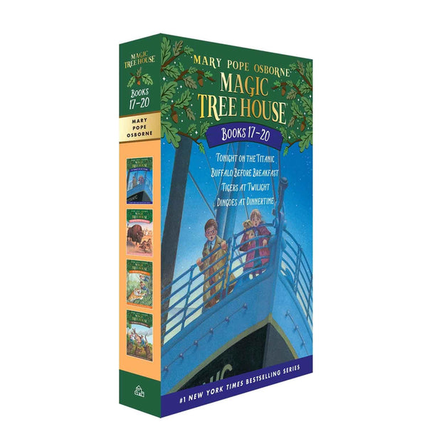 Magic Tree House Boxed Set # 17-20 (4 Books) (Paperback) PRHUS