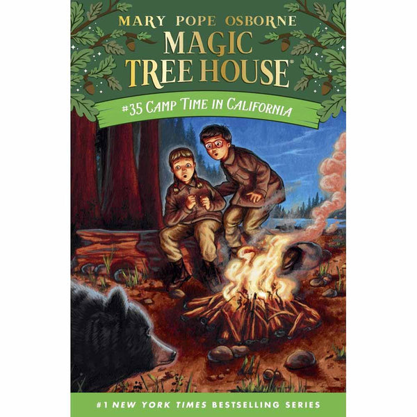 Magic Tree House #35 Camp Time in California (Hardback) PRHUS