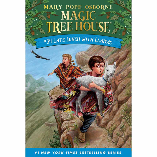 Magic Tree House #34 Late Lunch with Llamas (Paperback) - 買書書 BuyBookBook