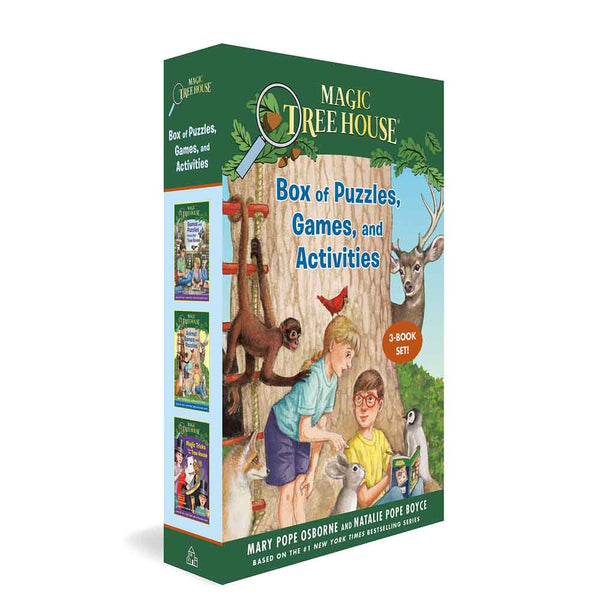 Magic Tree House (R) - Box of Puzzles, Games, and Activities (3 Books) - 買書書 BuyBookBook