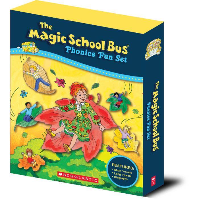 Magic School Bus (正版) Phonics Fun Collection (12 book + 1 CD) (with QR code) Scholastic