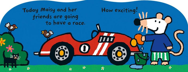 Maisy's Race Car (Boardbook) (Lucy Cousins) Candlewick Press