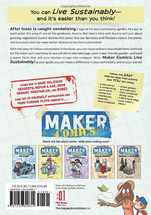 Maker Comics - Live Sustainably! - 買書書 BuyBookBook