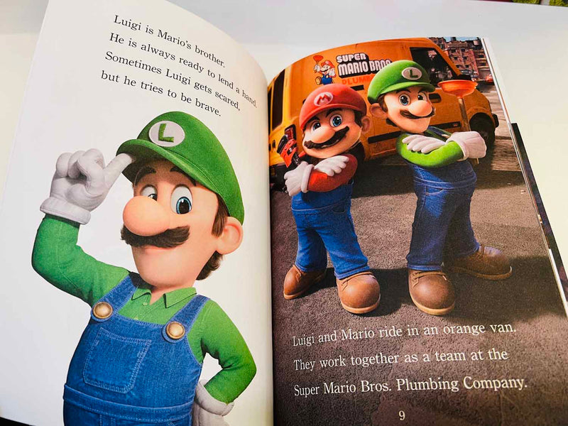 Mario's Big Adventure (Nintendo)(Super Mario Bro. Movie)(Step into Reading L3)-Fiction: 橋樑章節 Early Readers-買書書 BuyBookBook