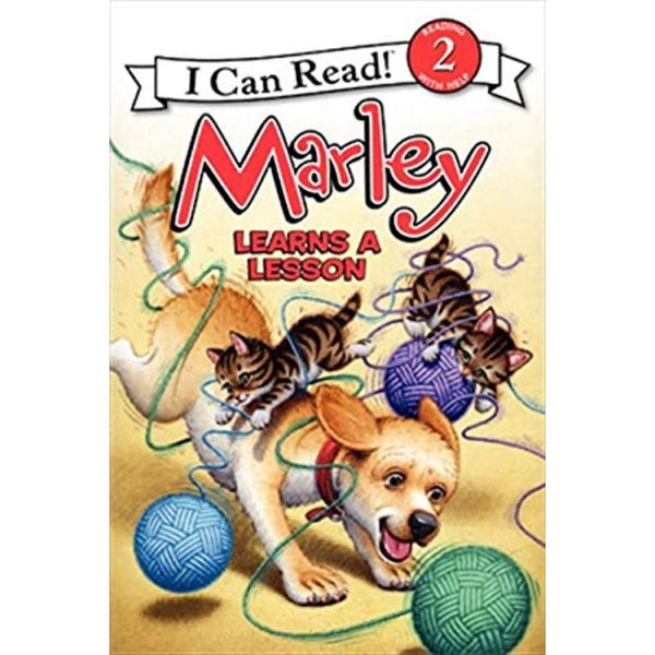 ICR: Marley: Marley Learns a Lesson (I Can Read! L2)-Fiction: 橋樑章節 Early Readers-買書書 BuyBookBook