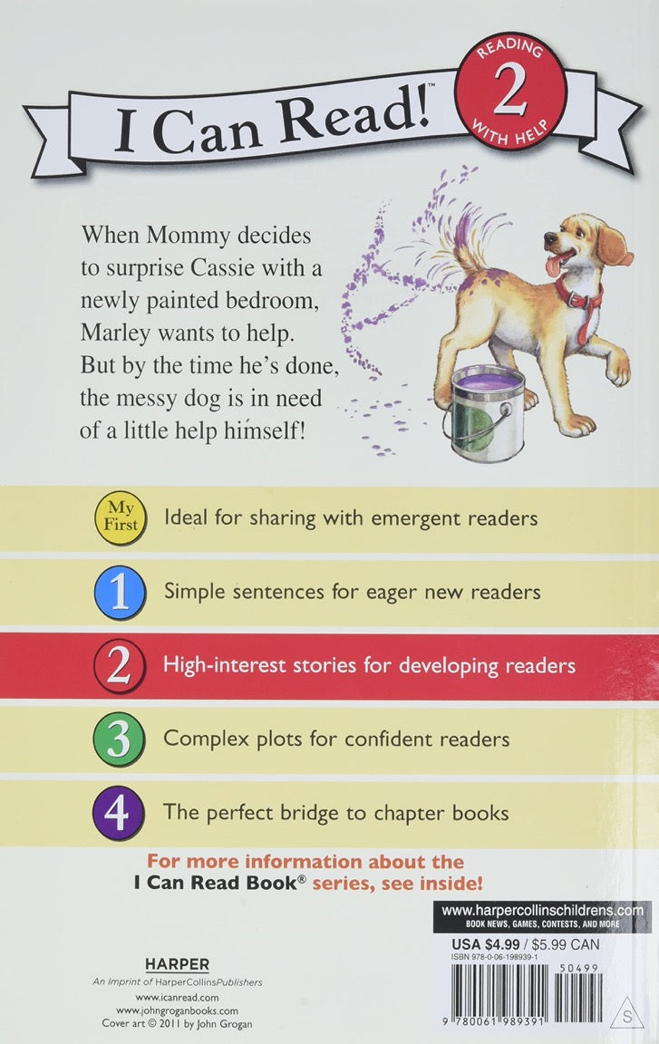 ICR: Marley: Messy Dog (I Can Read! L2)-Fiction: 橋樑章節 Early Readers-買書書 BuyBookBook