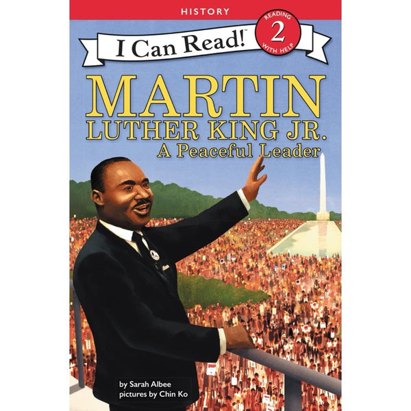 ICR: Martin Luther King Jr.: A Peaceful Leader (I Can Read! L2)-Fiction: 橋樑章節 Early Readers-買書書 BuyBookBook