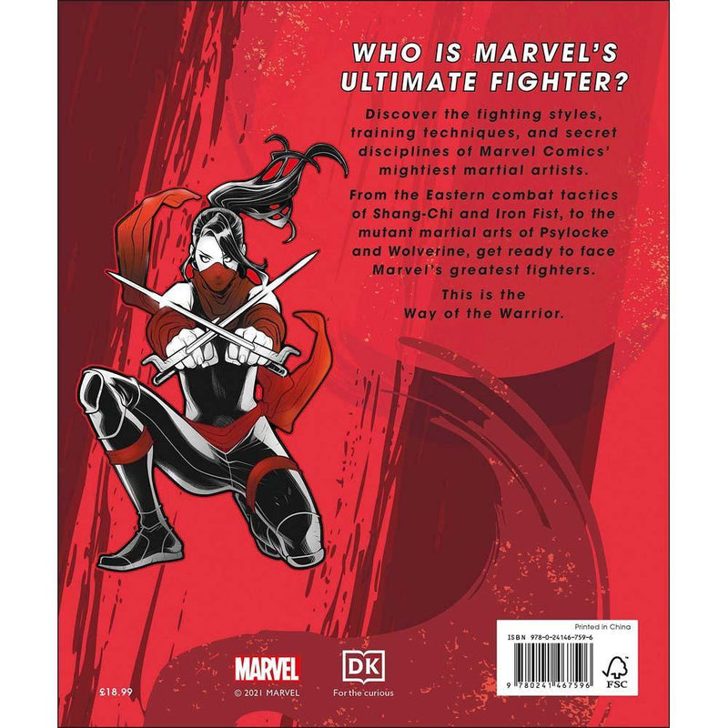 Marvel The Way of the Warrior (Hardback) DK UK