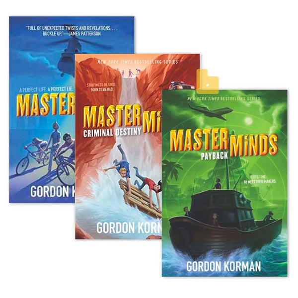 Masterminds #01-03 Bundle (3 Books)(Paperback)(Gordon Korman) Harpercollins US
