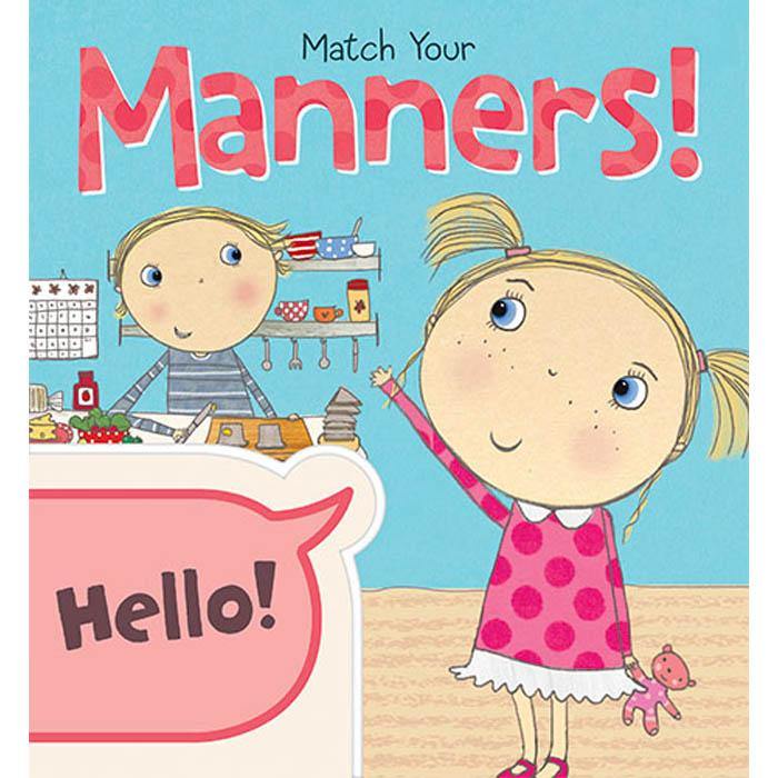 Match Your Manners (Board Book) Scholastic