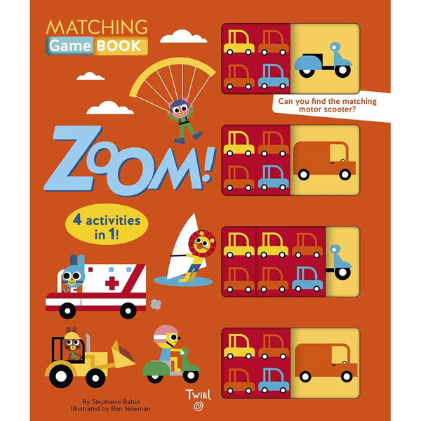 Matching Game Books, #02 - Zoom! - 買書書 BuyBookBook