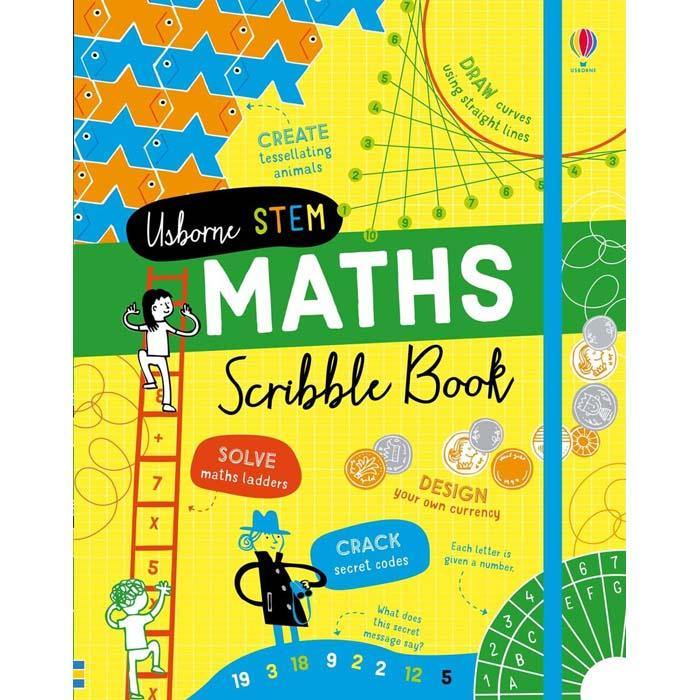 Maths Scribble book Usborne