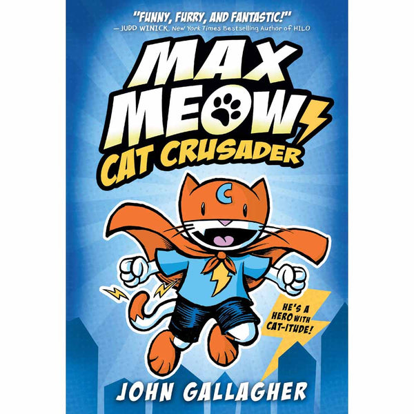 Max Meow, The #01 Cat Crusader PRHUS