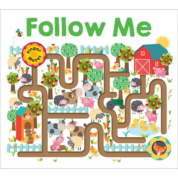 Maze Book: Follow Me (Board Book) Priddy
