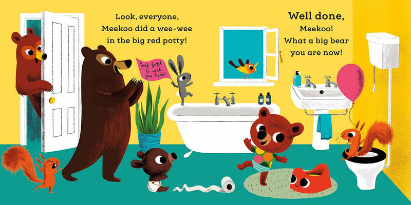 Meekoo and the Big Red Potty (Sound Book) Nosy Crow