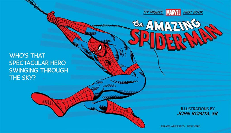 Mighty Marvel First Book, A - The Amazing Spider-Man (Board Book) - 買書書 BuyBookBook