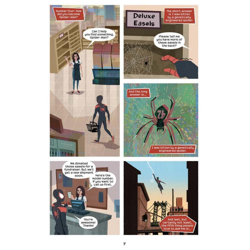 Miles Morales- Shock Waves (Original Spider-Man Graphic Novel) Scholastic